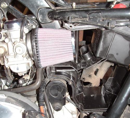 Air filters fitted
